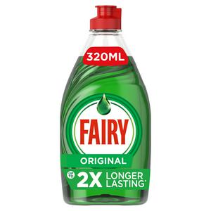 Fairy Liquid Soap Washing up Liquid 320ml
