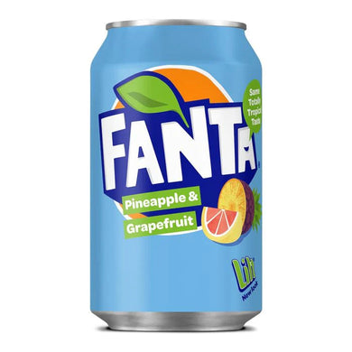 Lilt NOW Fanta Pineapple & Grapefruit Soda Can  330ml