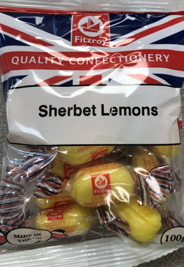 Fitzroy Sherbert Lemons 100g Bag