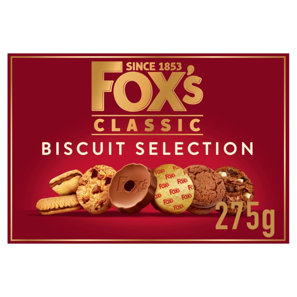 Foxs Classic Biscuit Carton 275g - CHRISTMAS- FRAGILE