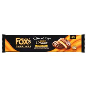 Fox's Chocolatey Indulgent Cream Honeycomb Biscuit 130g