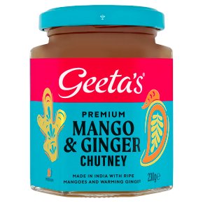 Geeta Mango and Ginger Chutney  230g