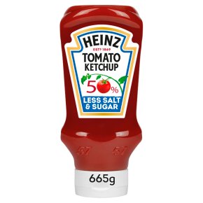 Heinz Tomato Ketchup Less Sugar & Salt 665g