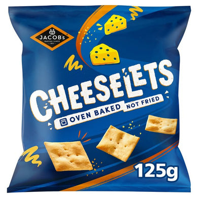 Jacobs Cheeselets 125g Bag