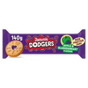 Burtons Jammie Dodgers Apple & Blackcurrant Biscuits 140g