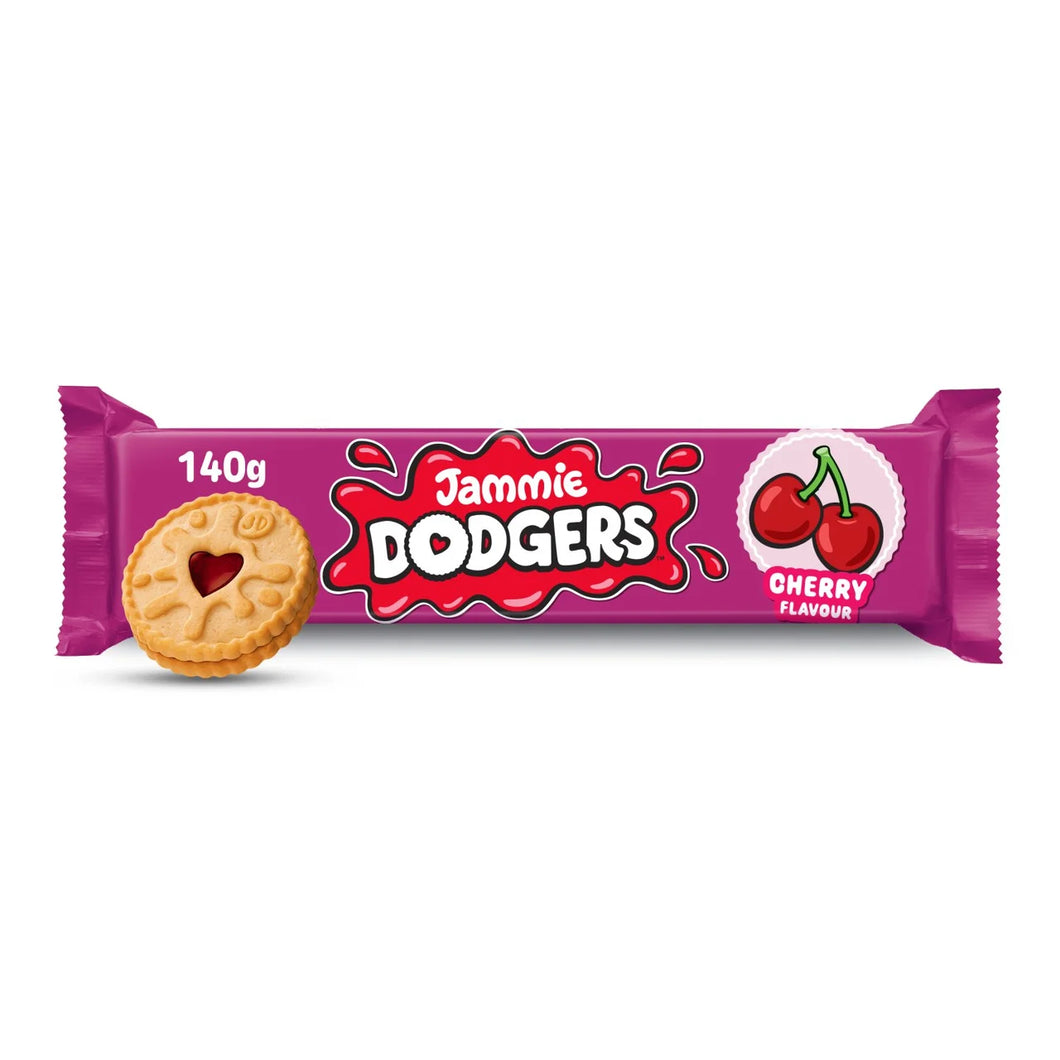 Burtons Jammie Dodgers Cherry Biscuits 140g