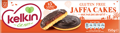 Kelkin Gluten Free Jaffa Cake 150g