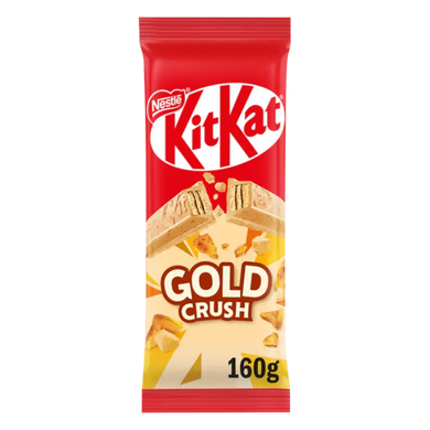 Kit Kat Gold Crush Block Chocolate Bar 160g Australian