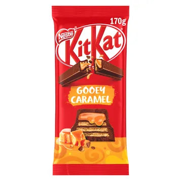 Kit Kat Gooey Caramel Chocolate Block 170g  AUSTRALIA