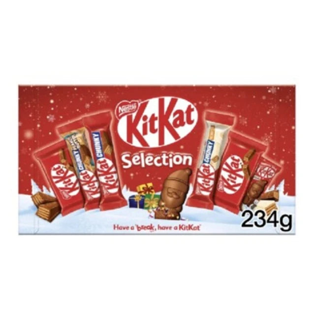 Kit Kat Chocolate Collection Selection Box 234g - CHRISTMAS