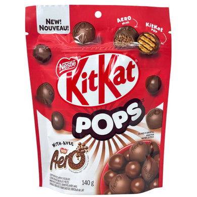 Kit Kat Pops with Aero Minis Pouch 140g - Canadian