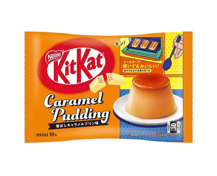 Kit Kat Caramel Pudding  10 mini bars -Japan