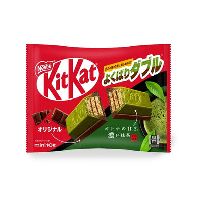 Kit Kat Double Matcha 10 mini bars -Japan