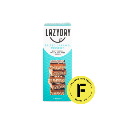 Lazy Day Free From Salty Caramel Crispy Millionaires Shortbread Gluten Free