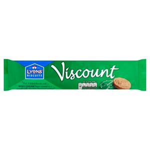 Lyons Viscount Mint Cream Biscuit