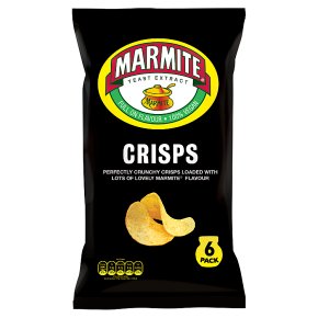 Walkers Marmite Crisps 25g x 6