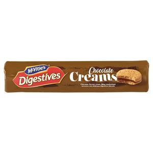 McVitie's Digestive Chocolate Creams Biscuits 168g