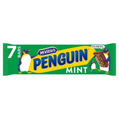 Mcvities Penguin Mint Bars 7 pack