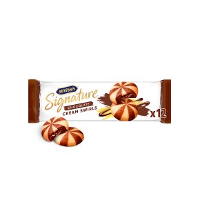 McVitie's Signature Chocolate Cream Swirls 142g NEW