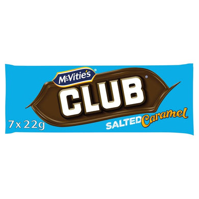 Mcvities Club Salted Caramel 7's