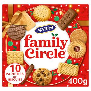 Mcvities Family Circle Biscuits 400g- Christmas