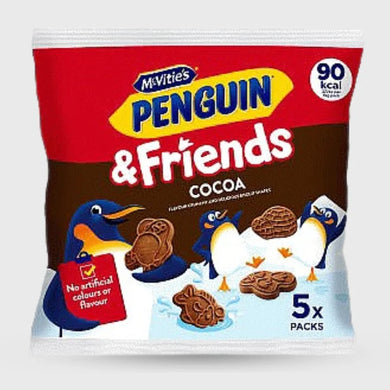 McVities Penguin & Friends Cocoa Biscuits 5-pack - 100g