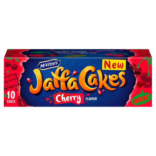 Mcvities Jaffa Cakes Cherry 10 pack
