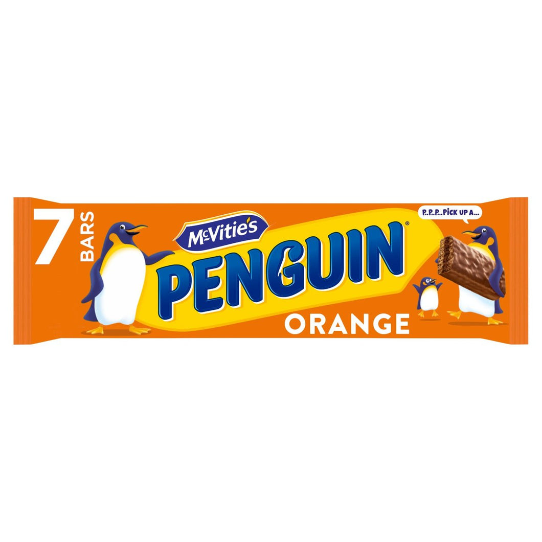 Mcvities Penguin Orange 7 pack