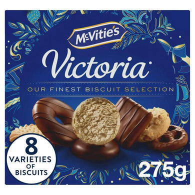 Mcvities Victoria Biscuit Carton 275g - Christmas