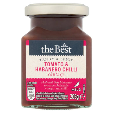 Morrisons Best Tomato & Habanero Chilli Chutney 205g