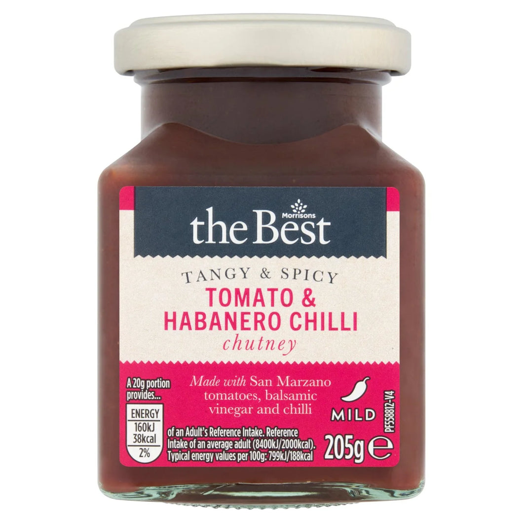 Morrisons Best Tomato & Habanero Chilli Chutney 205g