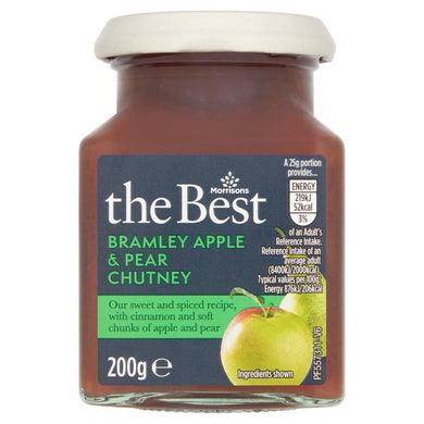 Morrisons Best  Bramley Apple & Pear Chutney 200g