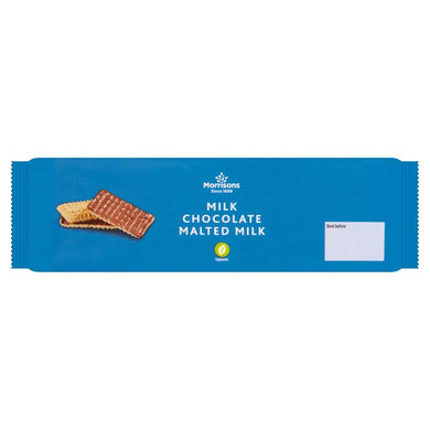 Morrisons Malted Milk Chocolate Biscuits 250g