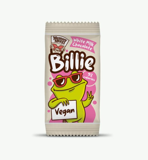 Mummy Meegz Vegan – Billie Frog Oat White Chocolate 16g
