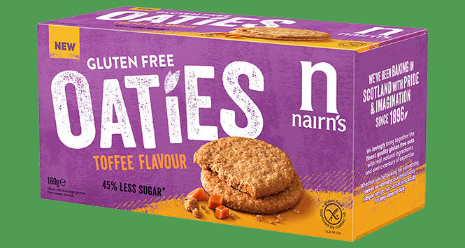 Nairn's Gluten Free Toffee Flavour Oaties 160g
