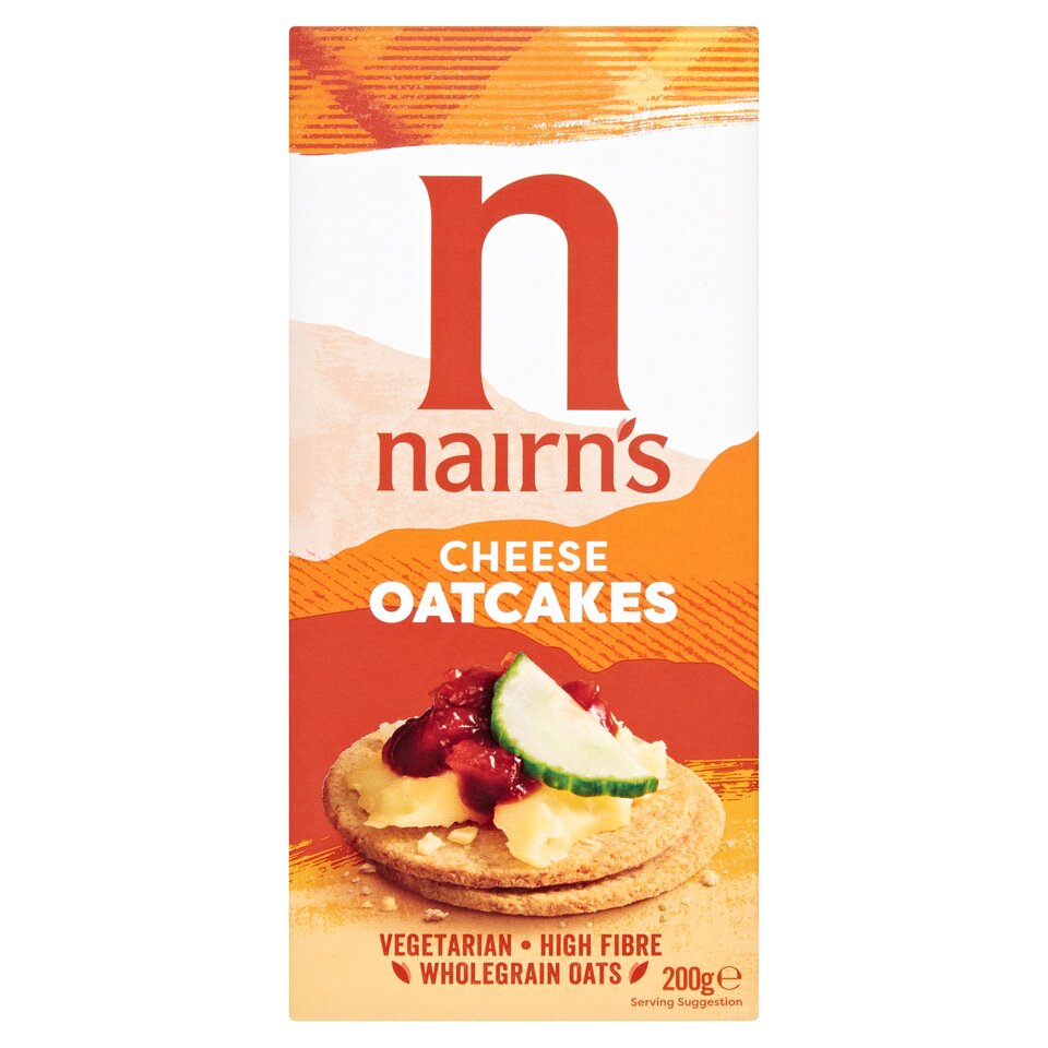 Nairn's Gluten Free Cheese Oatcakes 180g