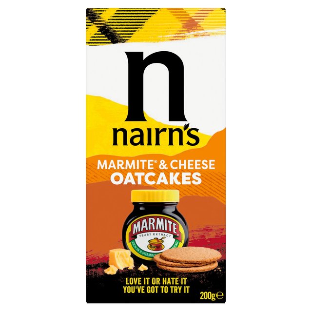 Nairn's Marmite & Cheese Oatcakes 200g
