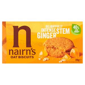 Nairn's Stem Ginger Oat Biscuits 200g