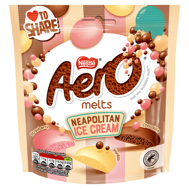 Aero Neapolitan Ice Cream Pouch 86g