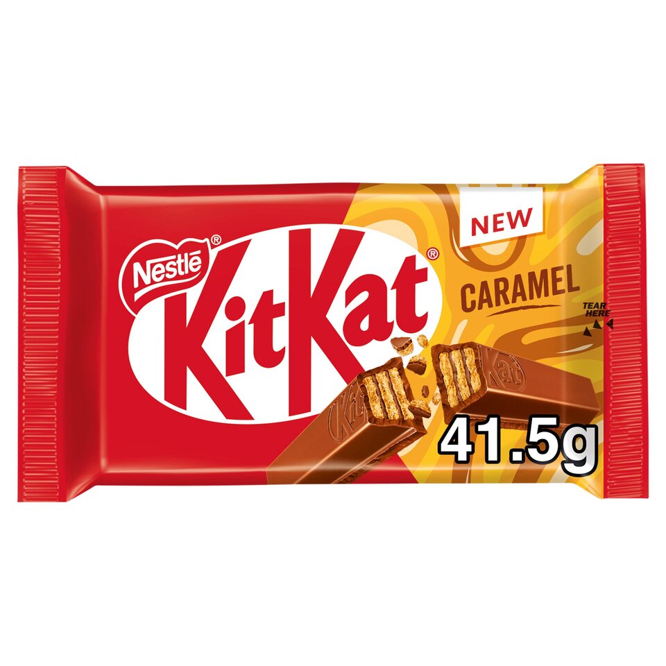 Kit Kat Caramel Bar 4 Finger Bar UK