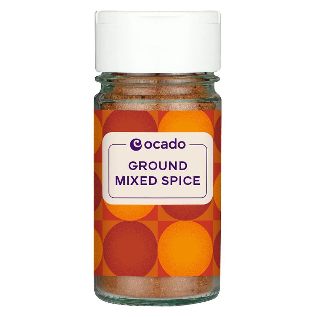 Ocado Ground Mixed Spice 38g Jar CHRISTMAS