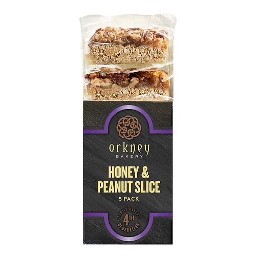 Orkney Honey & Peanut Slice 275g