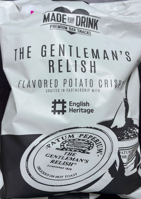 Yorkshire Patum Peperium Gentleman's Relish Flavoured Potato Chips Crisps 5.3oz