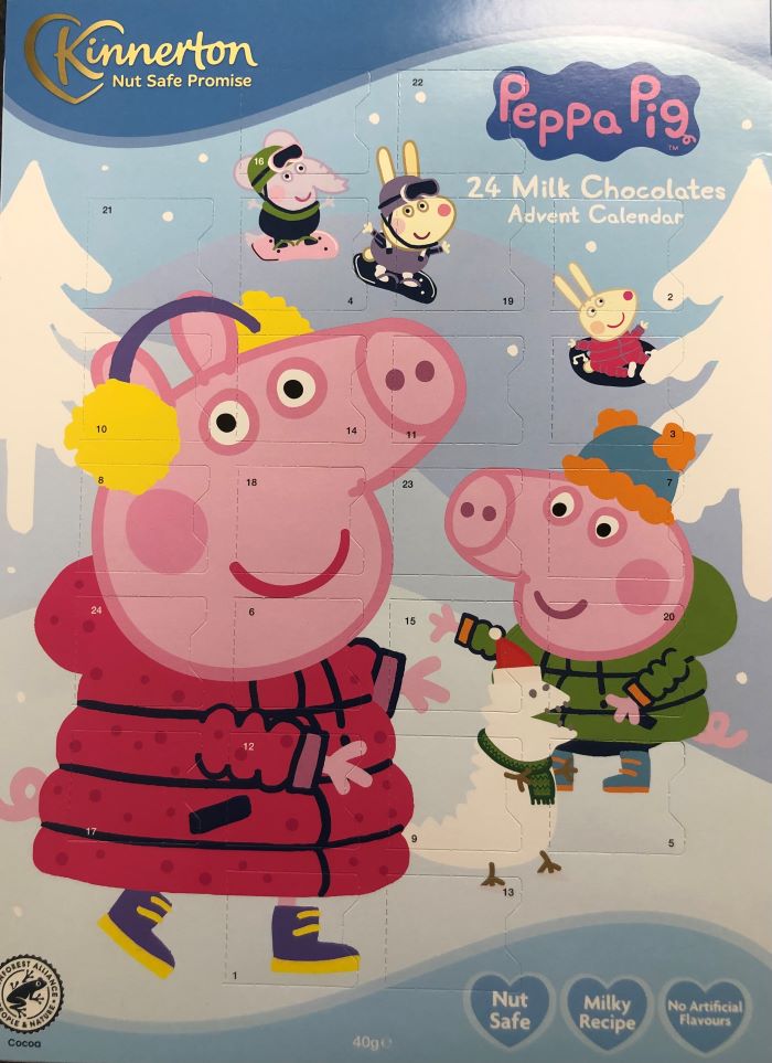 Peppa Pig Advent Calendar - Christmas