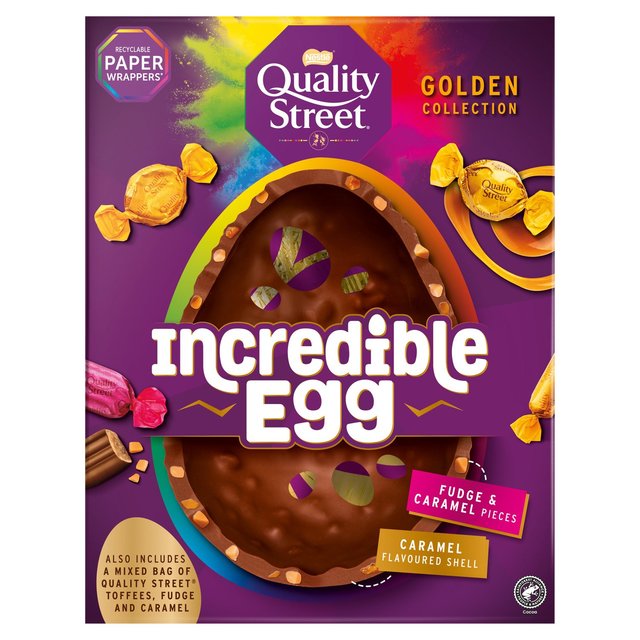 Nestle Quality Street Inclusion Easter Egg Premium Large - FRAGILE