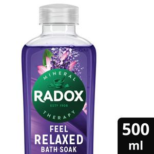 Radox Relaxed Bath Soak 500ml