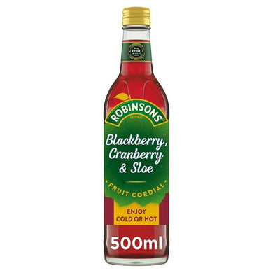 Robinsons Blackberry, Cranberry & Sloe Fruit Cordial 500ml