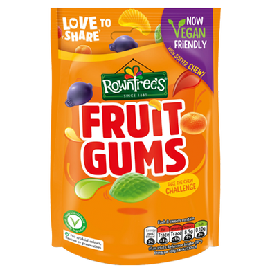 Rowntrees Fruit Gums Pouch 120g