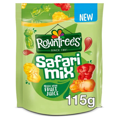 Rowntree's Safari Mix Sweets Pouch 115g
