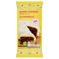 Sainsbury Golden  Marzipan 454g - CHRISTMAS